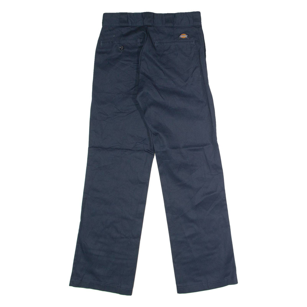 DICKIES 874 Workwear Mens Twill Trousers Blue Classic Straight W28 L30