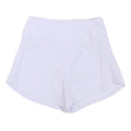NIKE Womens White Sports Shorts S W26 Activewear Bottoms Fitness Gym Wear