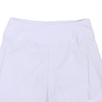 NIKE Womens White Sports Shorts S W26 Activewear Bottoms Fitness Gym Wear