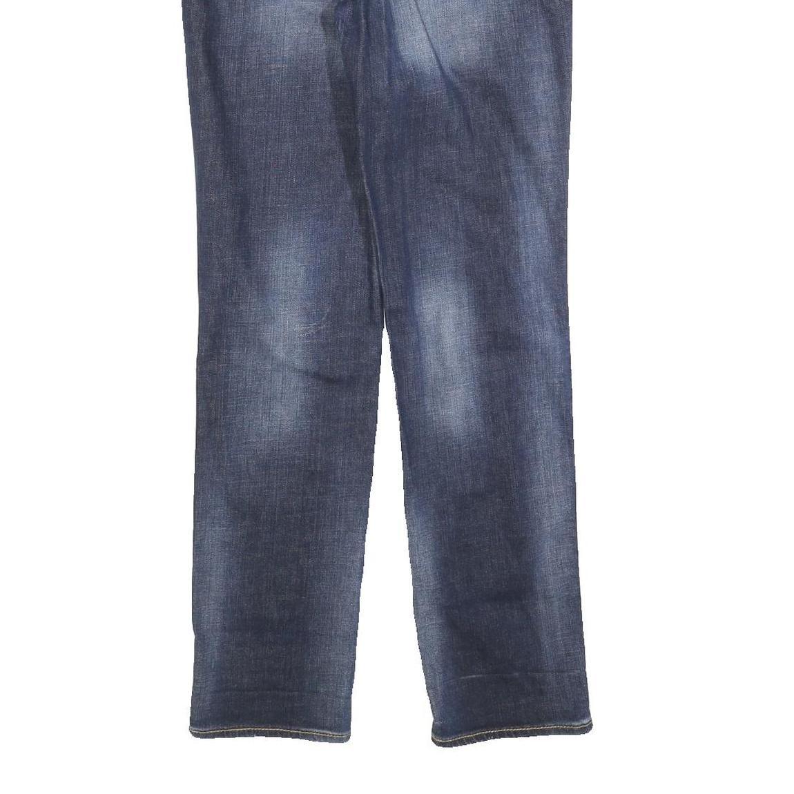 LEVI'S Womens Jeans Blue Slim Straight Denim Medium W28 L30 Slim Fit Zip Closure