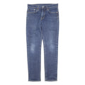 LEVI'S 511 Slim Mens Jeans Blue Slim Skinny Denim Medium W31 L40 Zip