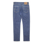 LEVI'S 511 Slim Mens Jeans Blue Slim Skinny Denim Medium W31 L40 Zip