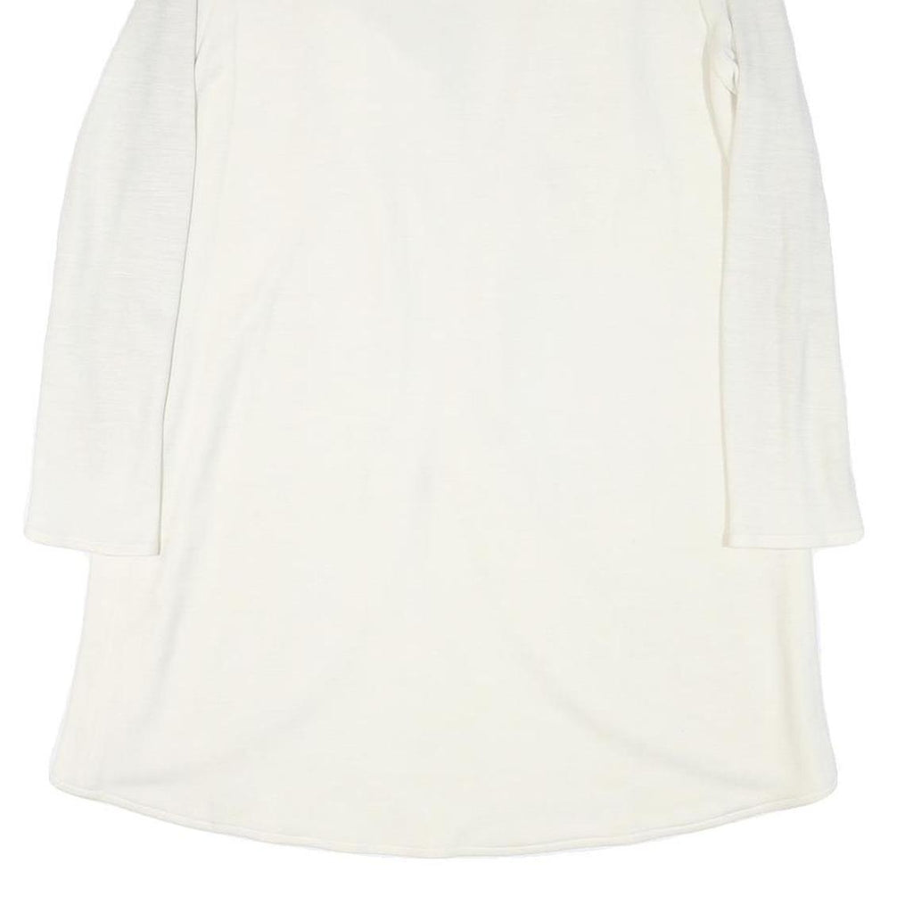 SELECTION DE GIVENCHY Womens White Wool Blend Classic Jacket M Plain Elegant