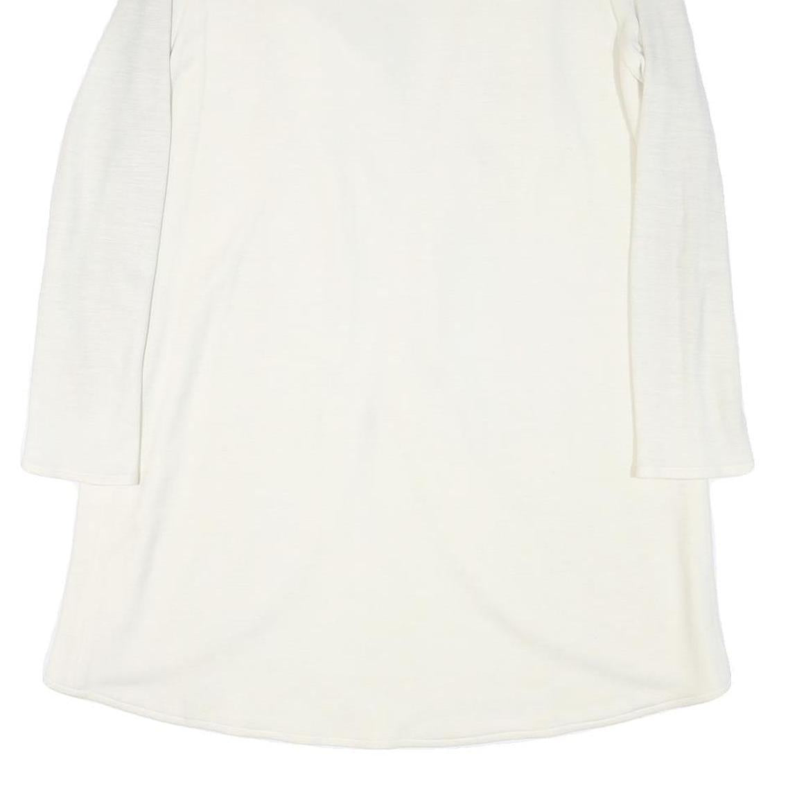 SELECTION DE GIVENCHY Womens White Wool Blend Classic Jacket M Plain Elegant