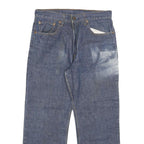 LEVI'S 524 Mens Jeans Blue Regular Straight Denim Medium W25 L29 Red Trim