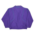WOOLRICH Womens Purple & Teal Classic Nylon Jacket L Outerwear Zip Up Retro