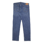LEVI'S 505 Mens Jeans Blue Regular Straight Denim Medium W38 L34 Classic Fit Zip