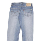 LEVI'S 501 Mens Jeans Blue Regular Straight Denim Medium W32 L29 Classic Button