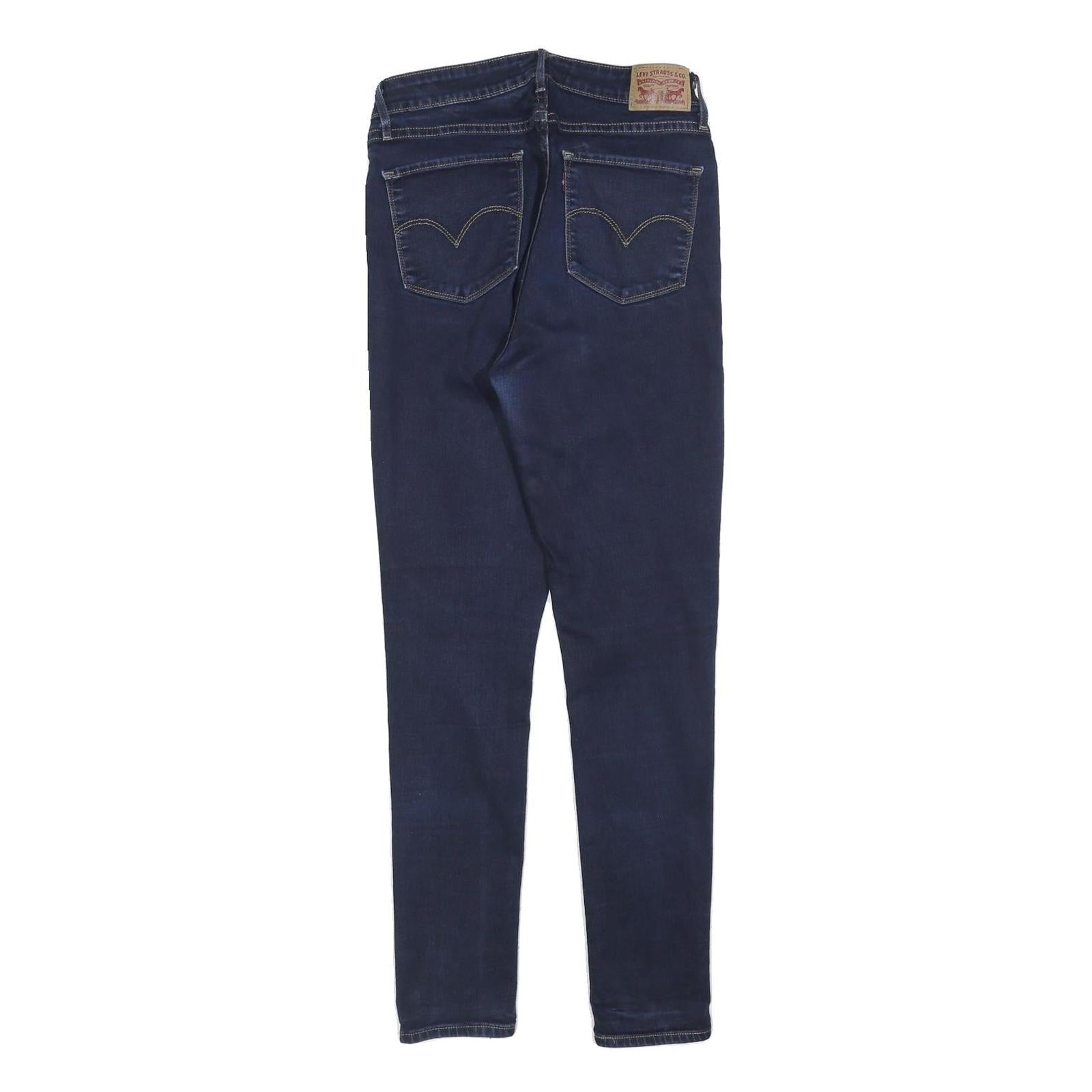 LEVI'S 721 Womens Jeans Blue Slim Skinny Denim Medium W30 L30 Classic Fit