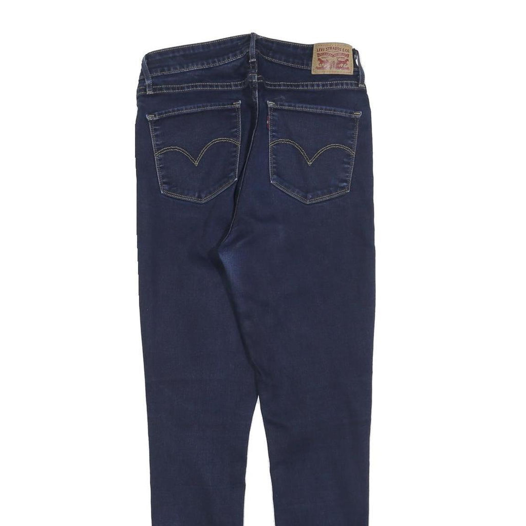 LEVI'S 721 Womens Jeans Blue Slim Skinny Denim Medium W30 L30 Classic Fit
