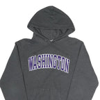 CHAMPION Mens Grey Washington Pullover Hoodie S Cotton Blend Sweatshirt