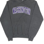 CHAMPION Mens Grey Washington Pullover Hoodie S Cotton Blend Sweatshirt