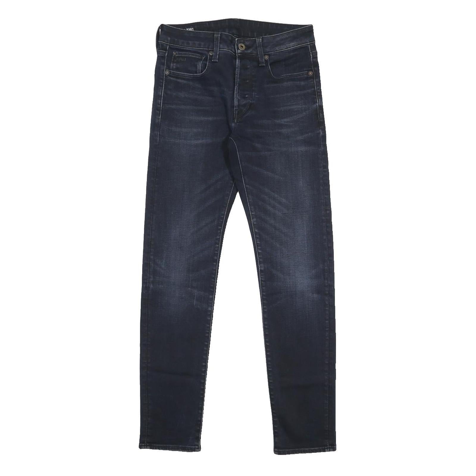 G-STAR Mens Jeans Blue Slim Skinny Denim Medium W28 L32 Stylish Casual Wear