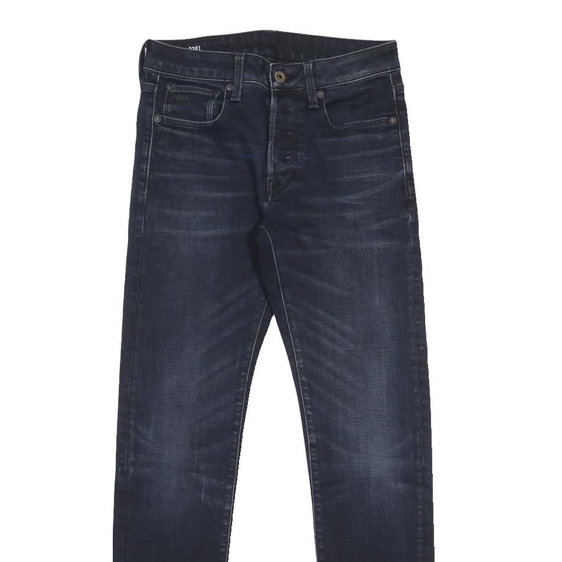 G-STAR Mens Jeans Blue Slim Skinny Denim Medium W28 L32 Stylish Casual Wear
