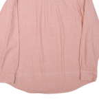 CHAPS Mens Pink Cotton Blend Shirt XL Button-Down Collar Long Sleeve Casual