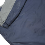 REEBOK Mens Navy Blue & Grey Sports Team Zip Jacket XL Polyester Track