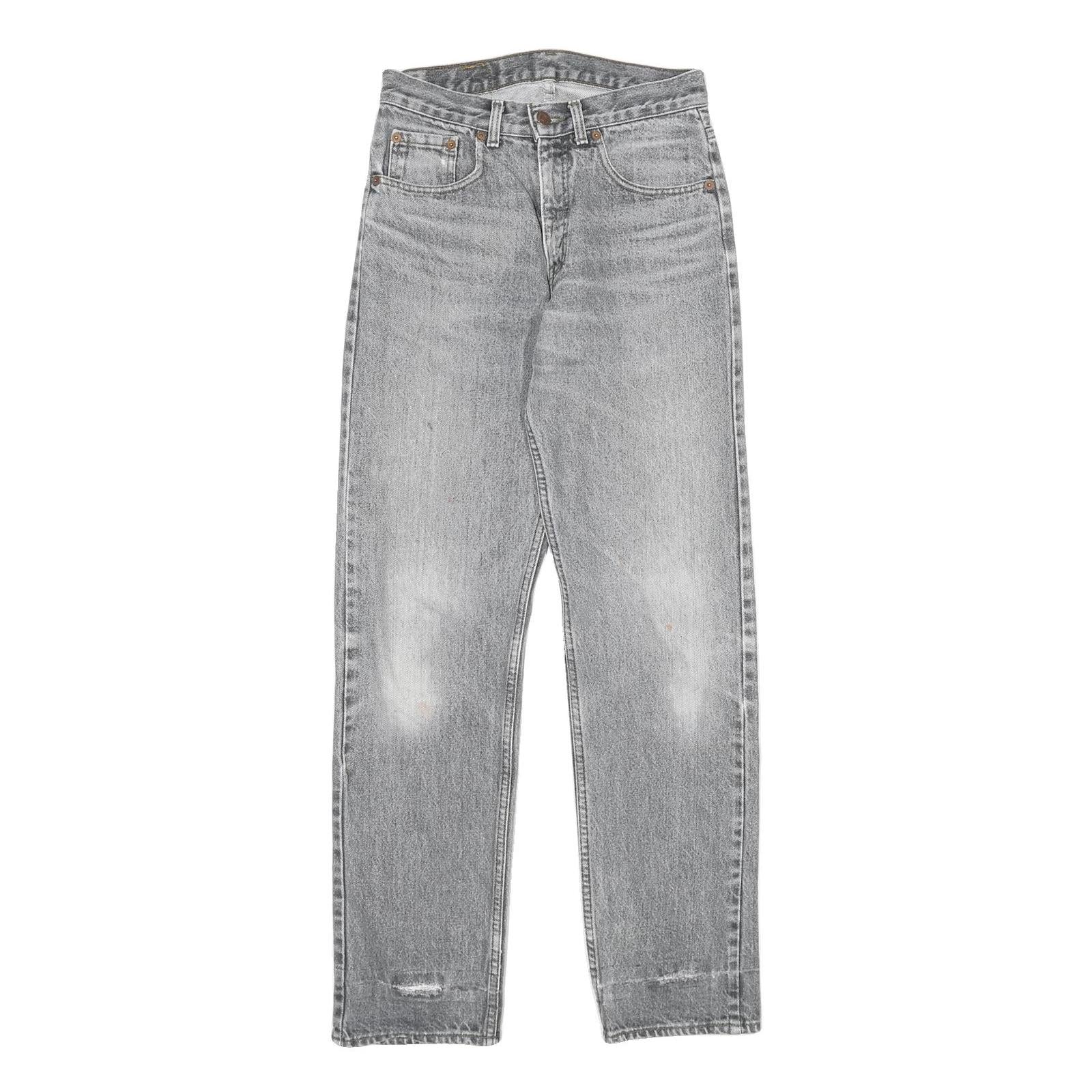 LEVI'S 615 02 Mens Jeans Blue Regular Straight Denim Medium W28 L32 Classic Fit