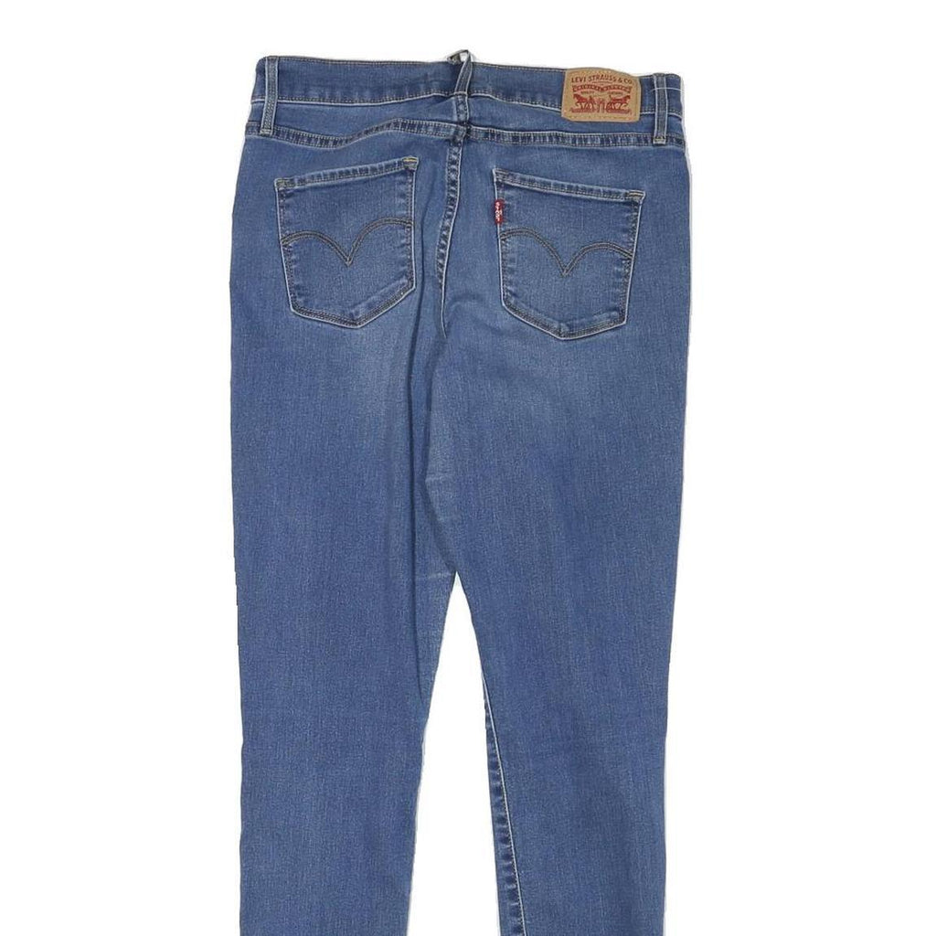 LEVI'S Womens Jeans Blue Slim Skinny Denim Light W27 L29 Stretch Cotton Blend