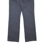 LEVI'S Mens Cotton Blend Navy Regular Straight Trousers W29 L31 Casual Zip