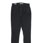LEVI'S 721 High Rise Skinny Womens Jeans Black Slim Skinny Denim W27 L30
