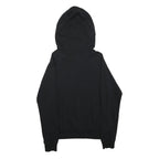 NIKE Womens Black Hoodie XS Cotton Blend Pullover Swoosh Logo