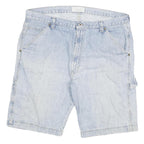 SUPPLY COMPANY Mens Shorts Blue Denim Casual 3XL W38 Cotton Blend