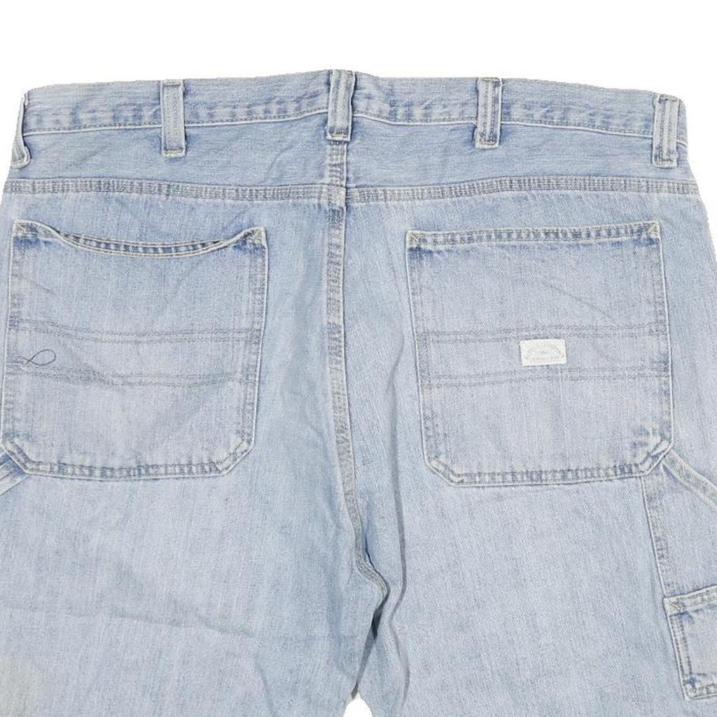 SUPPLY COMPANY Mens Shorts Blue Denim Casual 3XL W38 Cotton Blend