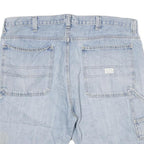 SUPPLY COMPANY Mens Shorts Blue Denim Casual 3XL W38 Cotton Blend
