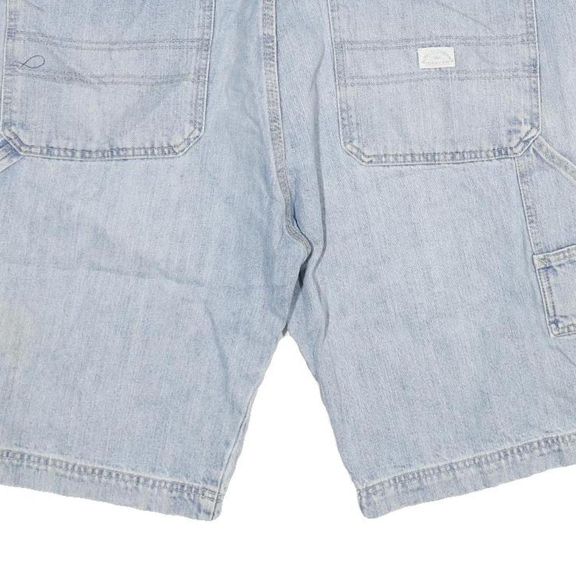 SUPPLY COMPANY Mens Shorts Blue Denim Casual 3XL W38 Cotton Blend