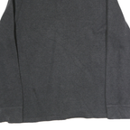 POLO RALPH LAUREN Mens Grey Pullover Plain Crew Neck Basic Knit Jumper L Cotton