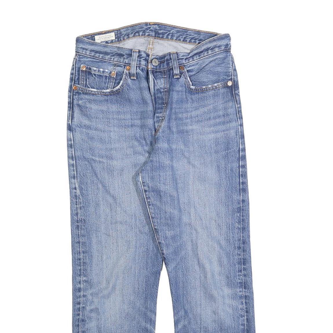 LEVI'S 501 Big E Mens Jeans Blue Regular Straight Denim Medium W27 L27 Classic