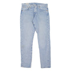 LEVI'S 512 BIG E Jeans Mens Blue Slim Tapered Stone Wash W30 L32