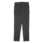 MAD JEANS Mens Regular Fit Black Denim W29 L29 Zip Closure Casual Trousers