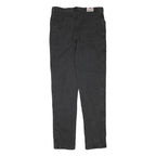 MAD JEANS Mens Regular Fit Black Denim W29 L29 Zip Closure Casual Trousers