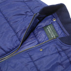 UNITED COLORS OF BENETTON Mens Blue Bomber Jacket S Polyamide Plain Zip Closure