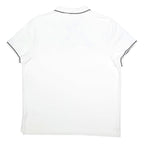 NIKE Mens White Short Sleeve Plain 2XL Classic Cotton Polo Shirt