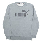 PUMA Mens Sweatshirt Grey S