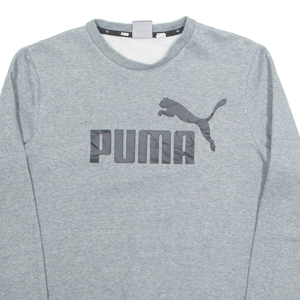 PUMA Mens Sweatshirt Grey S