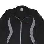 NIKE SHOX Mens Black Polyester Blend Zip Jacket M Sportswear Track Style
