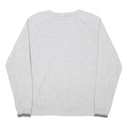 FILA Mens Grey Crew Neck L Sweatshirt Cotton Blend Logo Embroidered