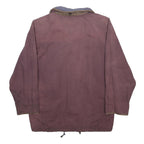 TIMBERLAND Mens Purple Cotton Zip Jacket M Casual Wear Outdoor