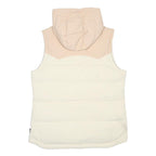 PATAGONIA Womens Cream & Beige Hooded Nylon Puffer Jacket M Outdoor Warm Zip