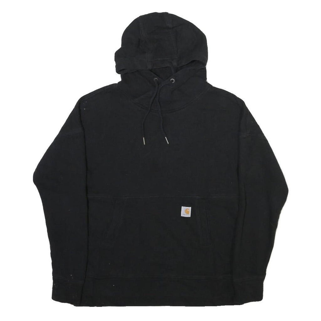 CARHARTT Womens Black Hoodie XS Cotton Blend Pullover Casual