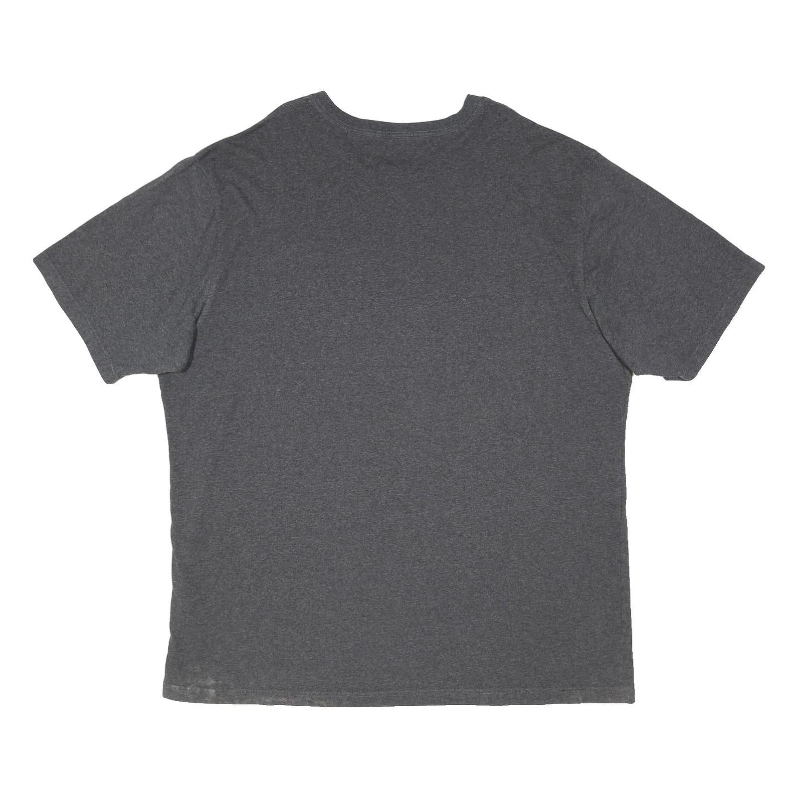 CARHARTT Mens Grey Pocket T-Shirt 2XL Short Sleeve Crew Neck Cotton Blend Casual