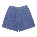 VAN HEUSEN Womens Shorts Blue Casual M W30 Cotton Comfortable Summer Fit