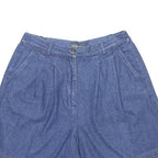 VAN HEUSEN Womens Shorts Blue Casual M W30 Cotton Comfortable Summer Fit