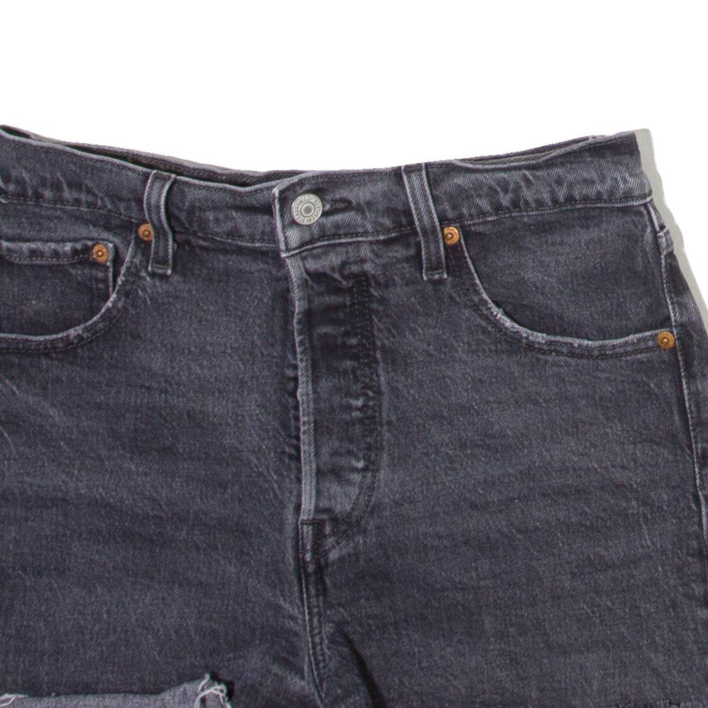 LEVI'S Womens Denim Shorts Grey S W28