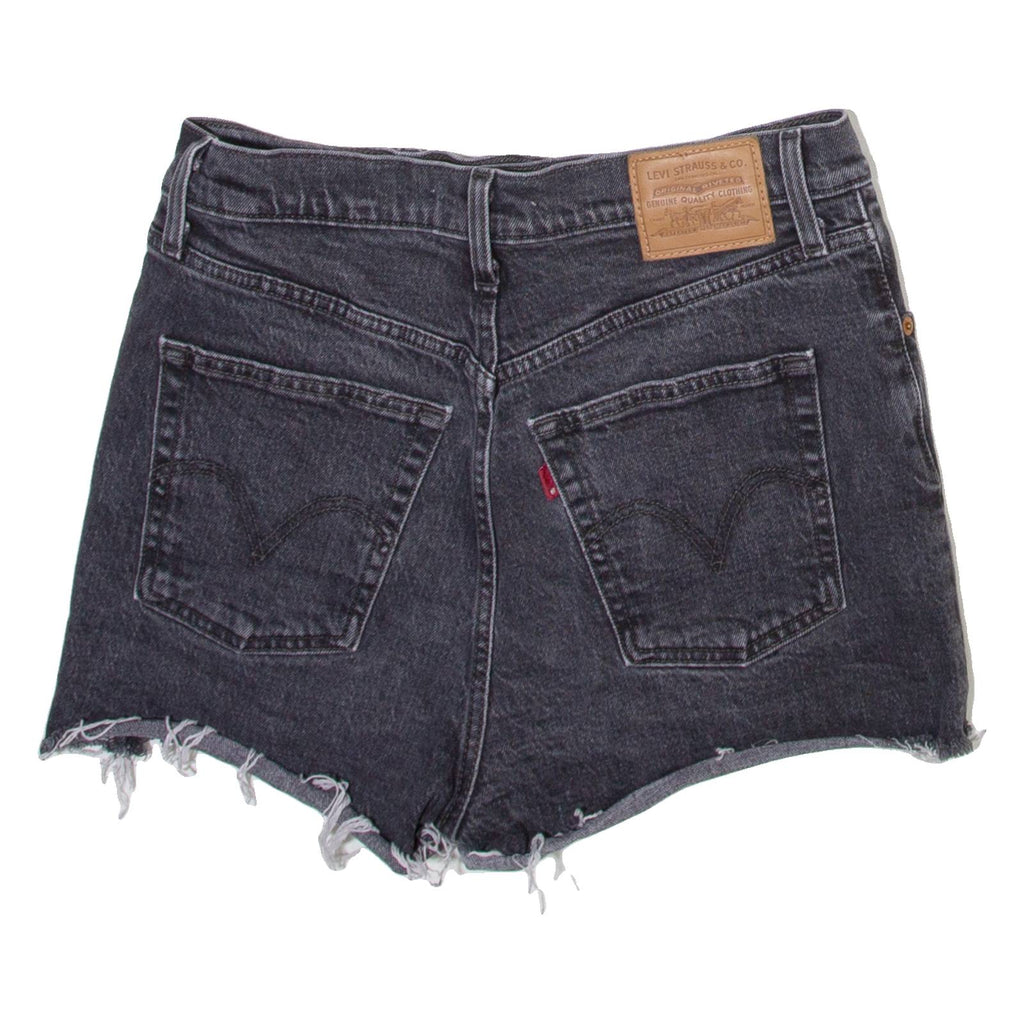 LEVI'S Womens Denim Shorts Grey S W28