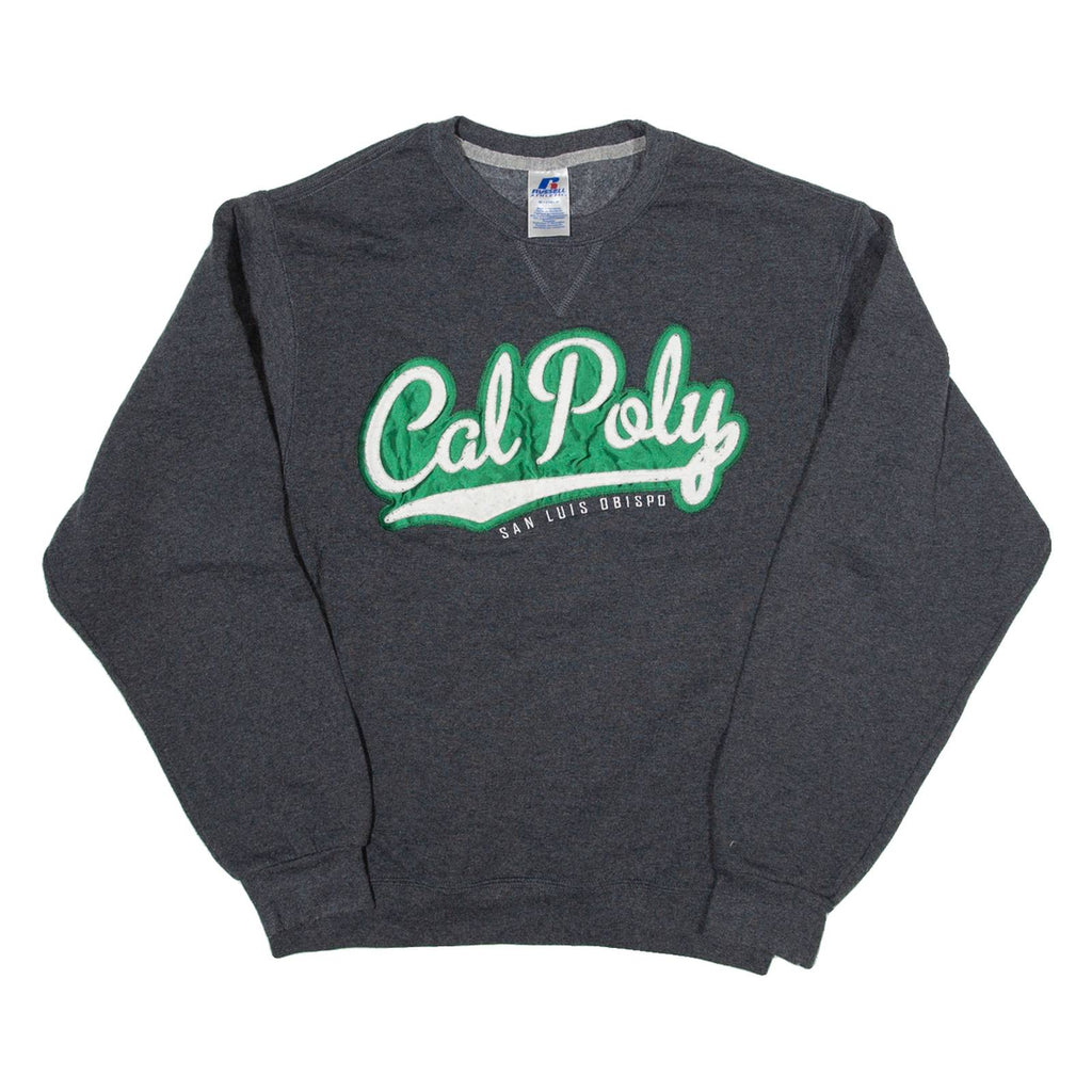 RUSSELL ATHLETIC Cal Poly Mens Sweatshirt Grey USA S