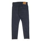 LEVI'S 512 Mens Jeans Blue Slim Skinny Denim W33 L30 Cotton Blend Zip